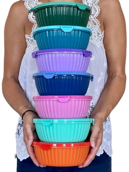 Produktbild Yumbox Poke Bowl Schüssel Schale mit 3-teiligem Teiler, Maui Purple