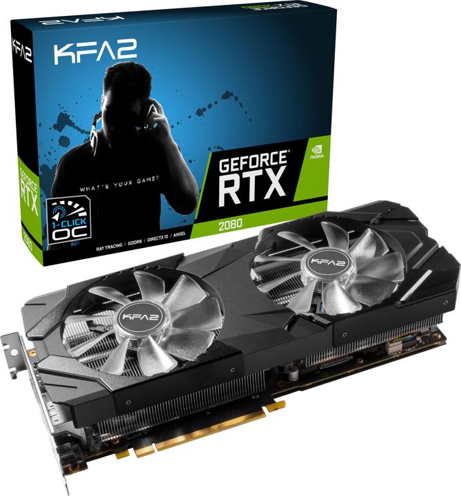 Image du produit KFA2 GeForce RTX 2080 EX (8 Go)