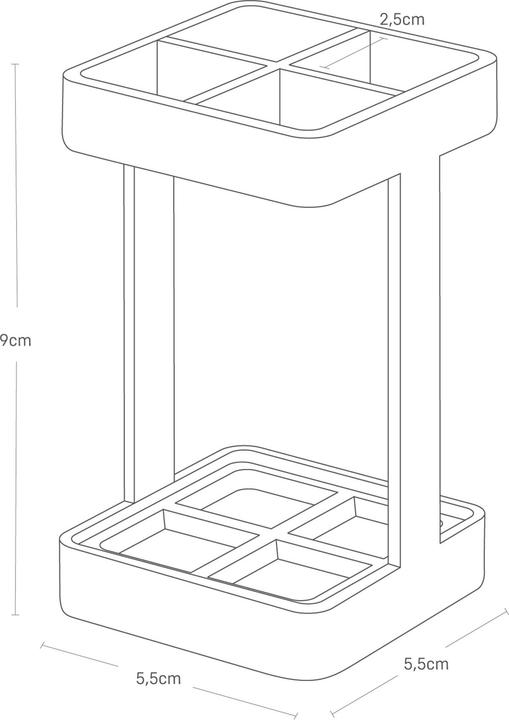 Produktbild Yamazaki Zahnbürstenständer TOWER