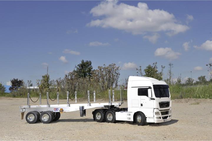 Actual product image Tamiya flatbed trailer 1/14 (Kit)