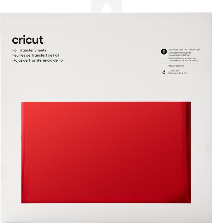 Actual product image Cricut Transfer film 30.5 x 30.5 cm red (1 x)
