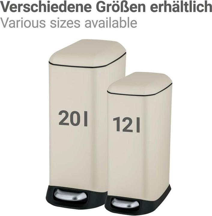 Actual product image Wenko Treteimer Design Easy-Close (12 l)