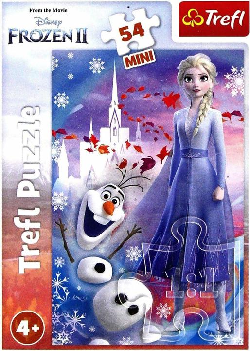 Actual product image Trefl Puzzle Ice Kingdom II: Elsa and Olaf 54 pieces (54 pieces)