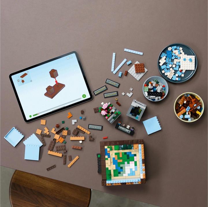 Produktbild LEGO Die Werkbank (21265, LEGO Minecraft)