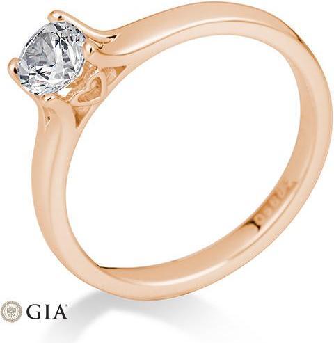 Immagine prodotto Breuning 4 griffe incastonate da 0,40 ct. (53, 585/14 K Oro)