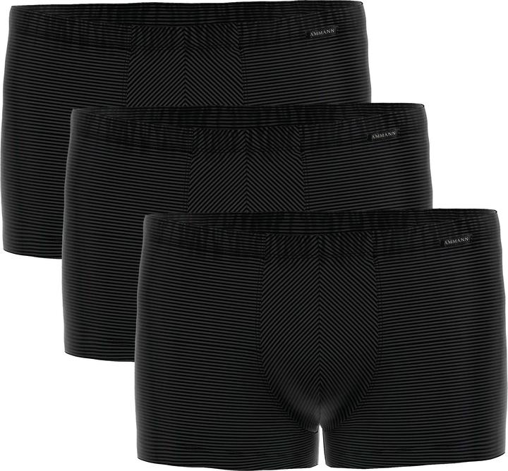 Immagine prodotto Ammann Boxershort Casual Bequem sitzend Cotton & More Retro Short 3P (L, confezione da 3)