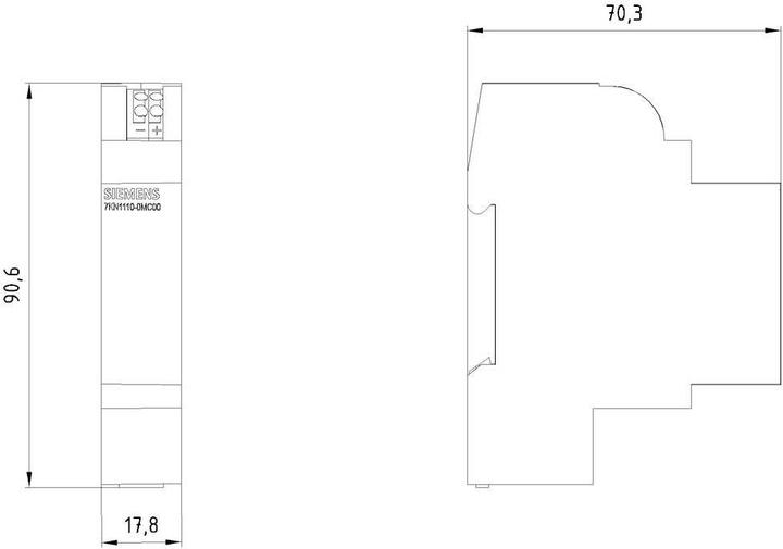 Produktbild Siemens Powercenter 1000 max. 24 SENTRON Com Geräte Modbus TCP Bluetooth Spannungsver