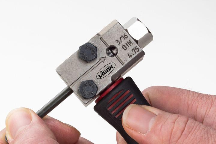 Actual product image Vigor Flaring tool for ∅ 4.75 mm ∙ V4416 ∙ Number of tools: 5