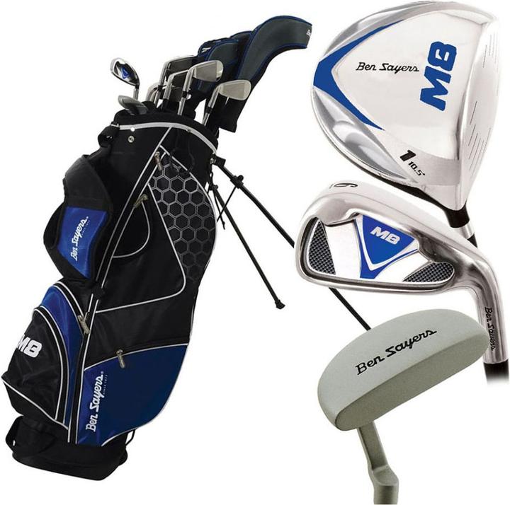 Produktbild Bensayers M8 10-club combo graphite stand Bag RH (Rechtshänder)