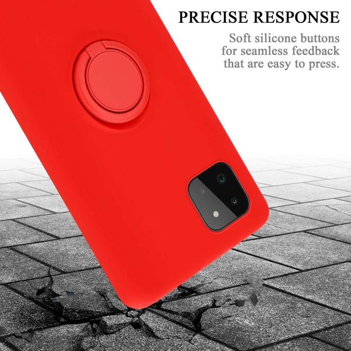 Actual product image Cadorabo TPU Liquid Ring Silicone Case Cover (Samsung Galaxy A22 5G)