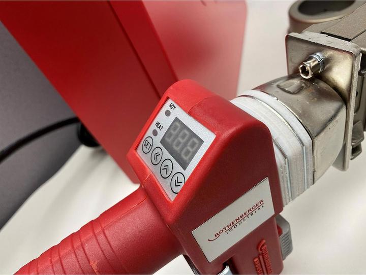 Actual product image Rothenberger Industrial Muffenschweissgerät CR-ZRJQ-63T 800 W inkl. Kunststoff-Rohrschere Ø 42 mm im
