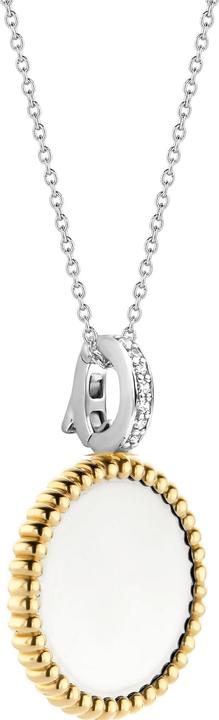 Image du produit Ti Sento Milano Chaîne avec pendentif et zircon bicolore 6798SY (Argent 925, 20cm)