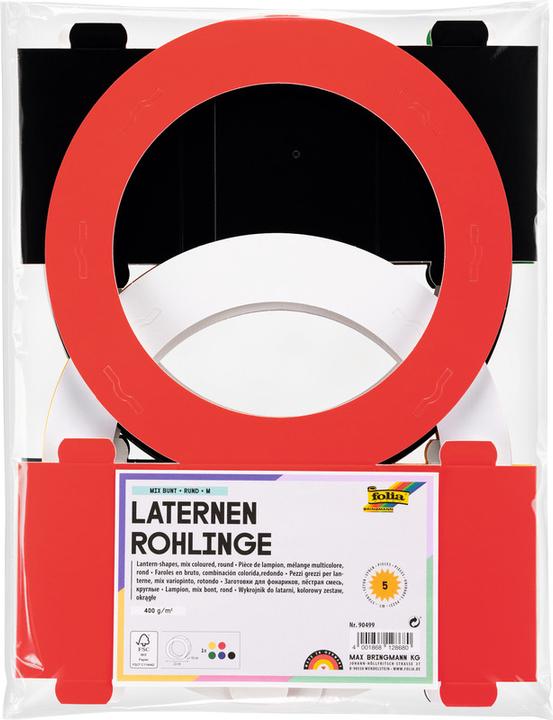 Actual product image Folia Lantern blanks round (1 x)