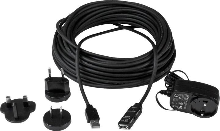 Immagine prodotto StarTech Cavo di prolunga USB 2.0 attivo da 10 m - St/Bu - Cavo di prolunga/ripetitore USB (10 m, USB 2.0)