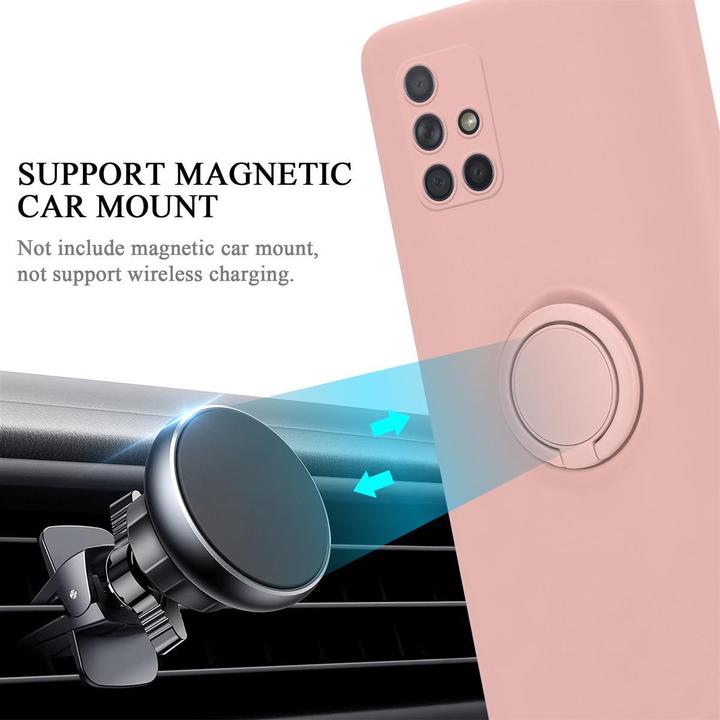 Actual product image Cadorabo TPU Liquid Ring Silicone Case Cover (Samsung Galaxy M40s)