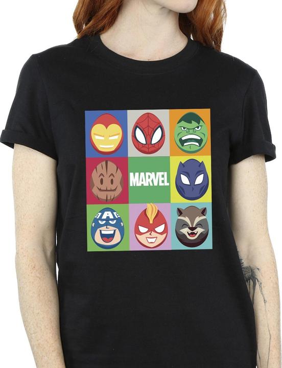 Actual product image Womens/Ladies Easter Eggs Cotton Boyfriend T-Shirt (S)