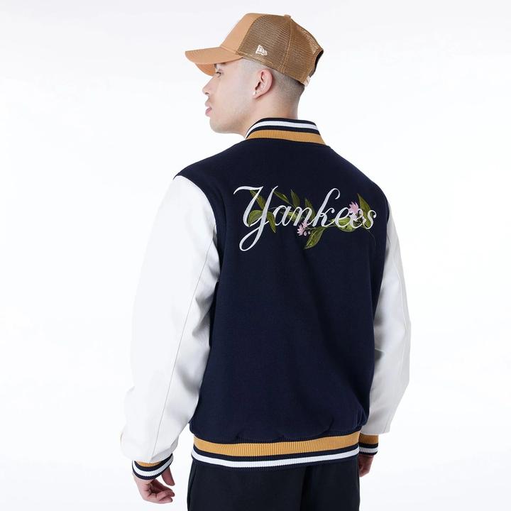 Produktbild New Era Varsity MLB Jacke - FLORAL New York Yankees - XL (XL)
