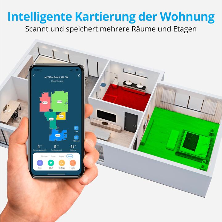 Produktbild Medion X20 (Saugwischroboter)