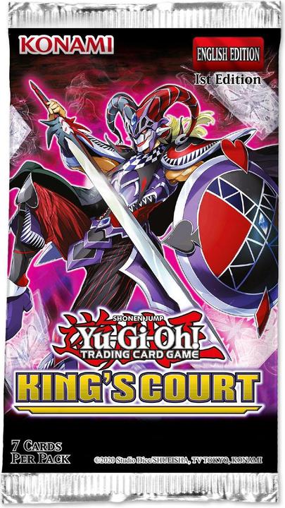 Image du produit Yu-Gi-Oh !: King's Court - Booster Display - EN (Anglais, Affichage du booster)