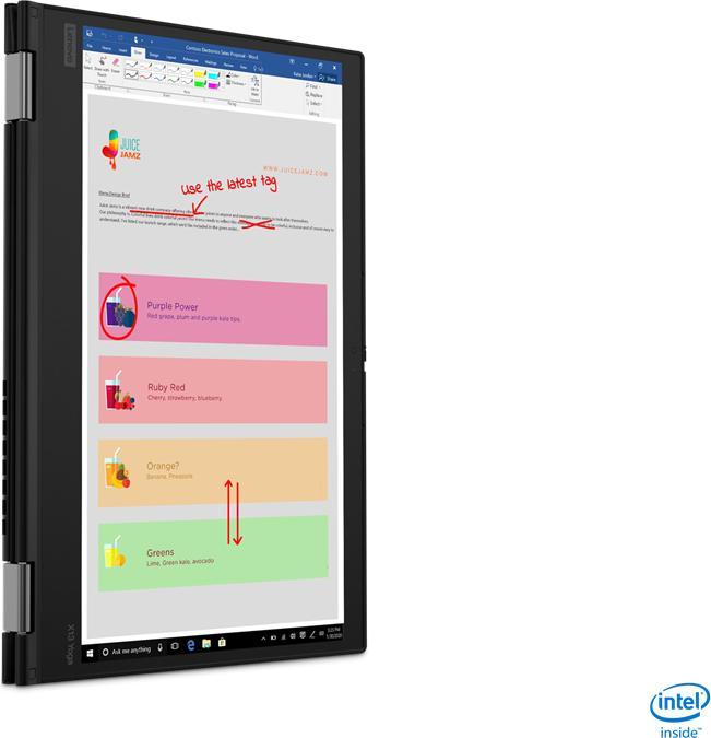 Productafbeelding Lenovo ThinkPad X13 Yoga (13.30", Intel Core i5-10210U, 8 GB, 256 GB, NL)