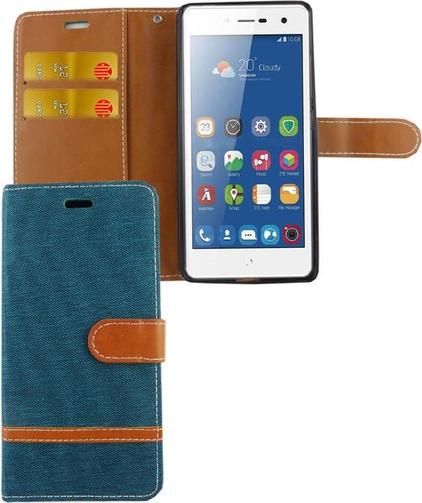 Actual product image König Design Case Mobile Protection for ZTE Blade L7 Case Cover Wallet Case Mobile Cover New (ZTE Blade L7)