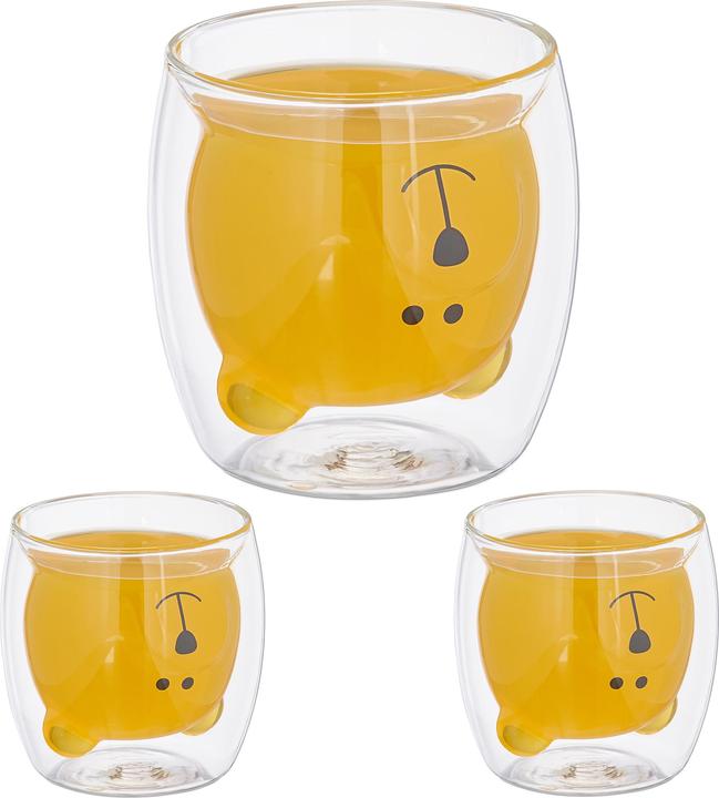 Produktbild Relaxdays Doppelwandige Gläser (0.30 l, 3 x)