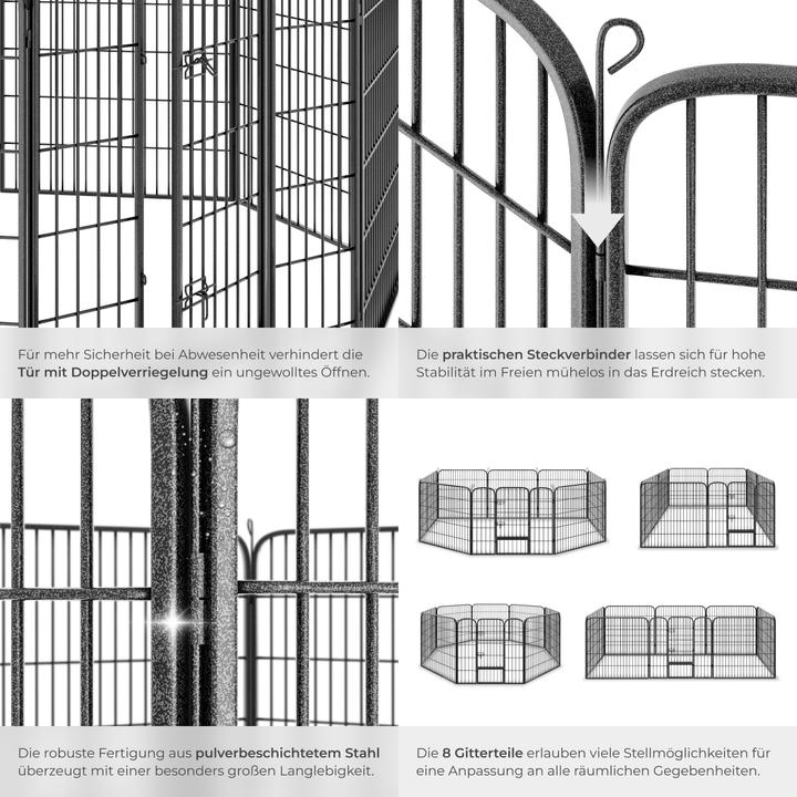 Image du produit tectake Enclos Ajustable