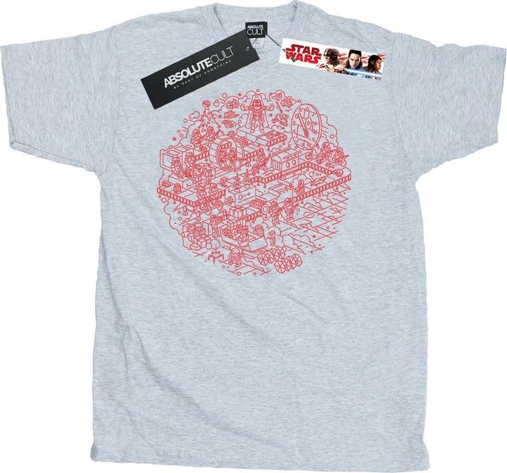 Produktbild Star Wars Christmas Death Star TShirt (XXL)
