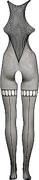 Produktbild Le Désir Net High Neck Bodystocking (One Size)
