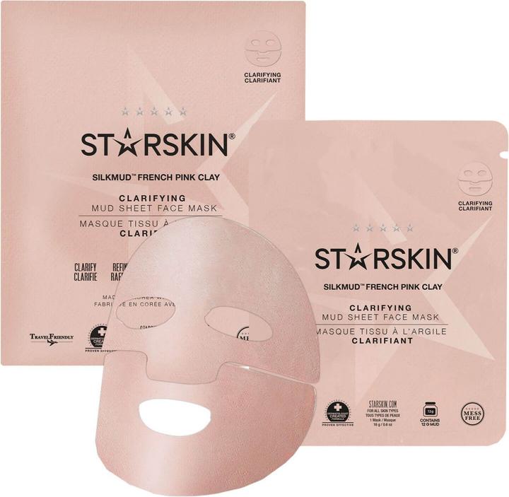 Starskin - Silkmud French Pink Clay Clarifying Mask (1 ml)