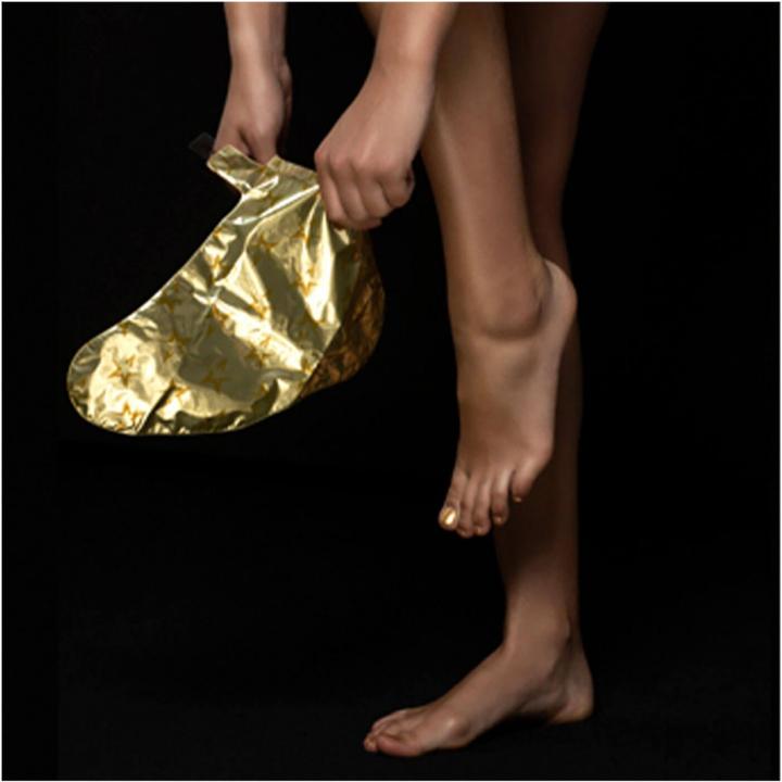 Produktbild Starskin - VIP The Gold Softening Foot Mask (Fussmaske, 1 ml)