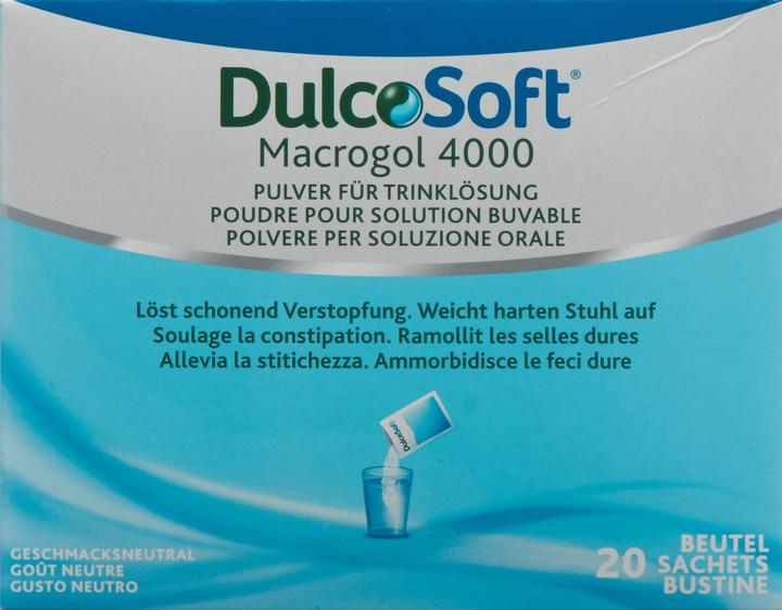 Produktbild DulcoSoft Macrogol 4000 (20 Stück, Beutel, 200 g)