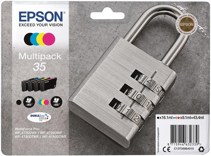 Image du produit Epson 35 DuraBrite Ultra Multipack (M, CF, C, Y)
