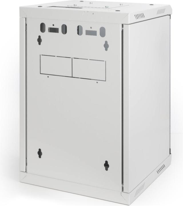 Actual product image Digitus Combi Wall Mounting Cabinet 254 mm (10") and 482.6 (19") mm (5.71 RU, 10 inch rack)