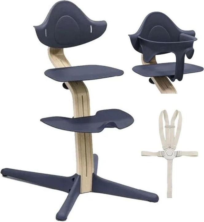 Immagine prodotto Stokke Sedia Nomi Oak con set per bambini e cintura di sicurezza (Seggiolone)
