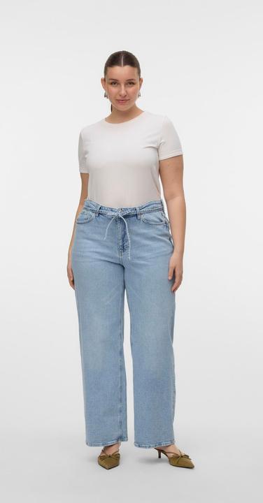 Image du produit Vero Moda VMCTESSA Hohe Taille Weiter Beinschnitt Jeans Weit geschnitten (54)