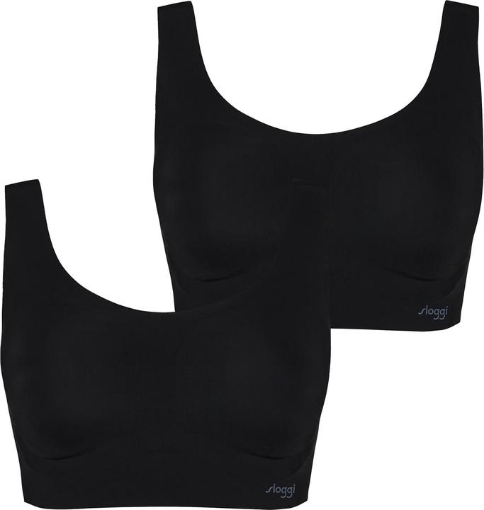 Sloggi Bustier ZERO Feel Top (S, 2er Pack)