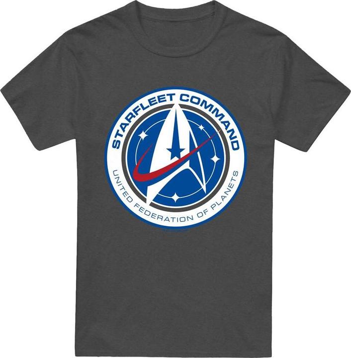 Actual product image Universal Textiles Unisex Adult Starfleet Command T-Shirt (3XL)