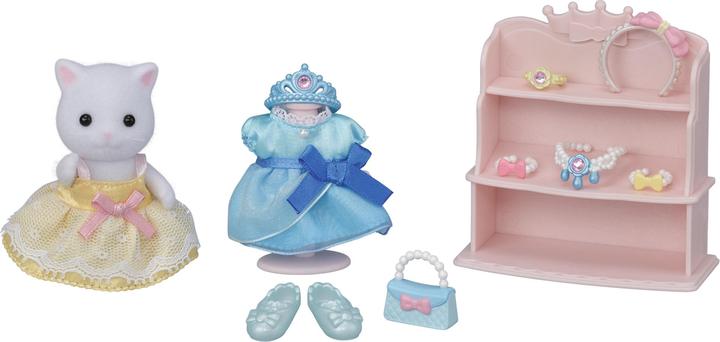 Actual product image Sylvanian Families SYL princesses dressing set with figure