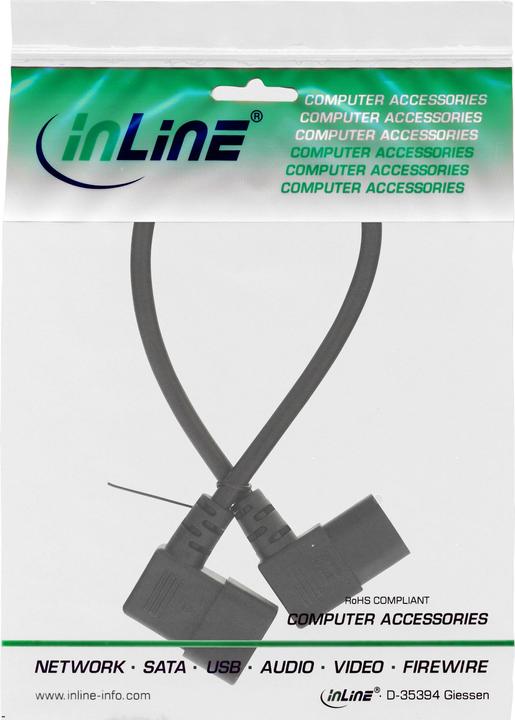 Produktbild InLine Netzkabel Kaltgeräteverlängerung (3 m)