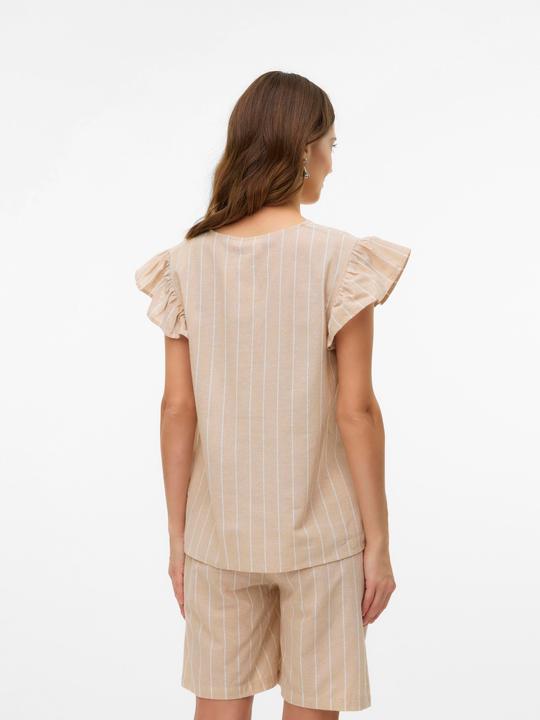 Image du produit Mamalicious Normal geschnitten V-Ausschnitt Top Bluse (XL)