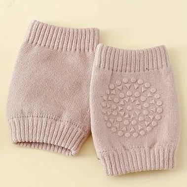 Milkii Baby knee pads with non-slip grip, rose