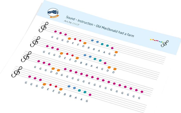 Actual product image small foot Xylophones (German)