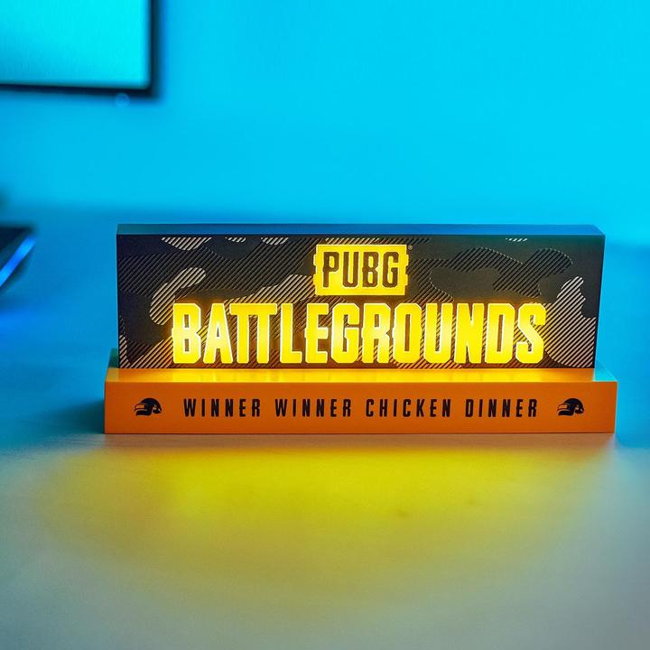 Productafbeelding Neamedia Playerunknown's Battlegrounds lamp LED logo 22 cm