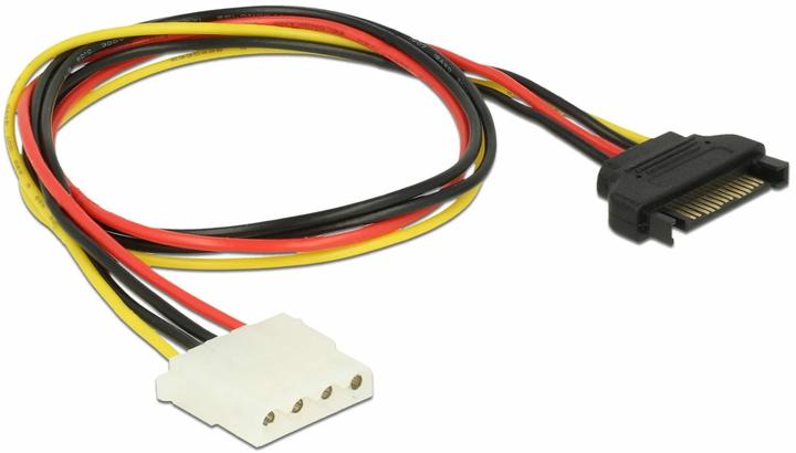 Actual product image Delock Power Cable SATA 15 pin male > 4 pin female