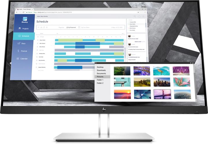 HP E27Q G4 (2560 x 1440 pixels, 27")