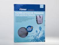 Produktbild Filmer Velotasche fÃ¼r den GepÃ¤cktrÃ¤ger (16 l, Gepäckträgertasche)