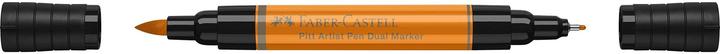 Immagine prodotto Faber-Castell Penna a inchiostro Pitt Artist Pen Dual Orange (Arancia, 1 x)