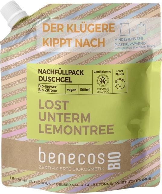 Actual product image Benecos NF Shower Gel Ginger+Lemon (500 ml)