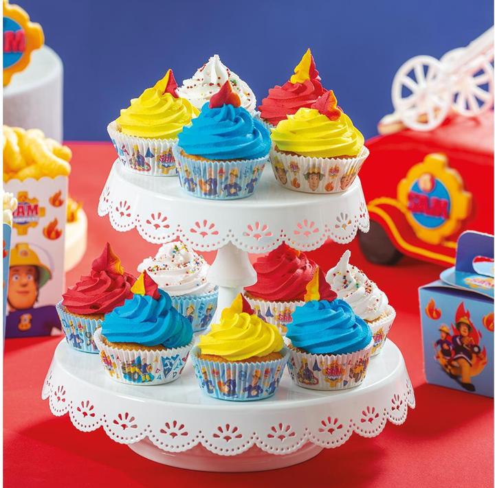 Immagine prodotto Decora Teglia per muffin 36 pezzi, stile Fireman Sam 2 (5 cm)